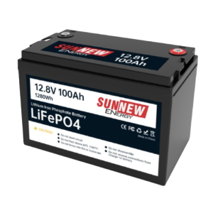SUNNEW 100AH 12.8V Lithium Ion Phosphate batteries